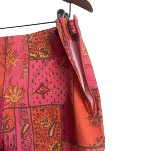 Susan Bristol Pants Women Plus 16 Pink Orange Straight Leg Side Zipper Retro thumbnail 11