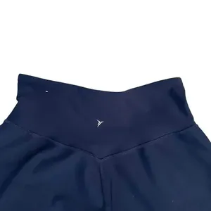 Old Navy Active Women’s Powersoft Navy High Waist Stretchy Yoga SZ M # 1155 thumbnail 6