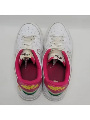Nike Air Force 1 LX Dragon Fruit Low Top Pink White Sneakers Dv3809-100 Size 10 thumbnail 4
