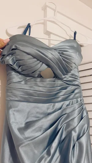 Stacees Blue Dress Size 0 thumbnail 2