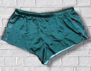 Victoria's Secret Women's Medium Green Silky Sleepwear Pajama Shorts Y2K Comfy thumbnail 1