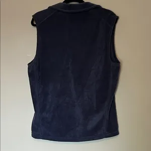 Columbia Navy Blue Fleece Vest thumbnail 3