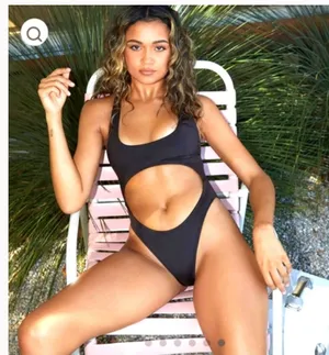 SKIMS Black cutout swimsuit monokini in color onyx size large beach boat resort thumbnail 1
