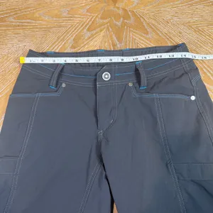 Kuhl Convertible Hiking Pants Zip Off‎ Cargo Outdoor Black Size 2 thumbnail 7
