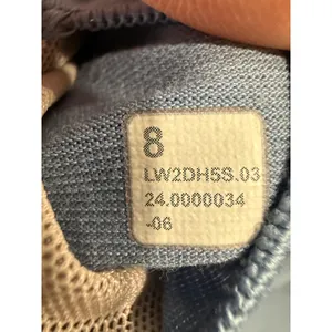 Lululemon Flow Y Bra Nulu‎ Light Blue Yoga Sports Bra Size 8 LW2DHSS thumbnail 5