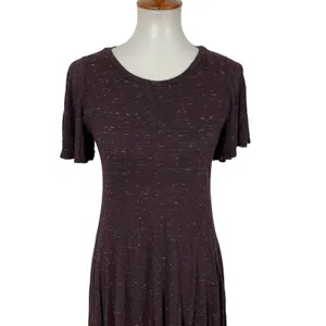 Dolan Left Coast Maroon Tunic Small Short Sleeve Boho Casual thumbnail 3