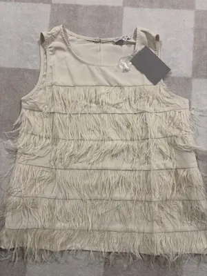 Women’s Western Fringe Tank Blouse thumbnail 1