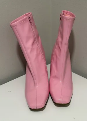 Steve Madden Pink Boots thumbnail 1