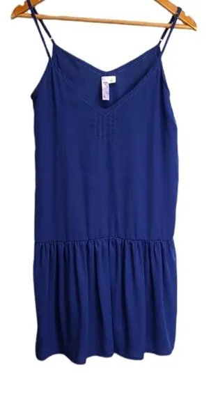 Alya Women's Navy Blue Summer‎ Mini Dress Size Small thumbnail 1