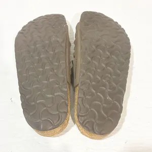 Birkenstock Grenada Softbed Leather Womens 6 Brown Suede Sandals with Buckles thumbnail 6