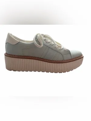 Dolce Vita Tiger Platform Sneaker Light Blue & Ivory Size 8.5 thumbnail 4