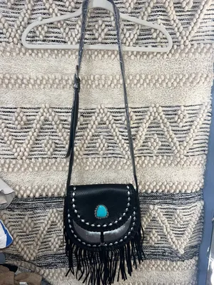 Trenditions Women's Catchfly Hairon Fringe Crossbody Bag thumbnail 2