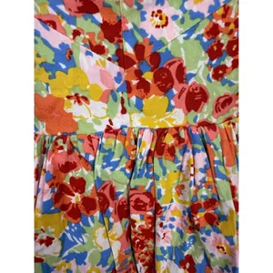 &merci Floral Puff Sleeve Babydoll Mini Dress‎ Cottagecore S thumbnail 4