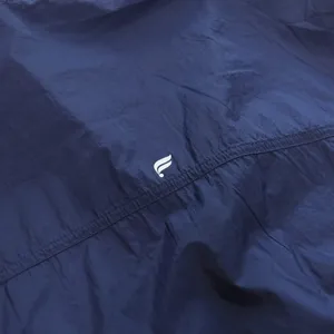 Fabletics Oversized Windbreaker Womens Medium Deep Navy Full Zip Nylon Coat NWT thumbnail 7