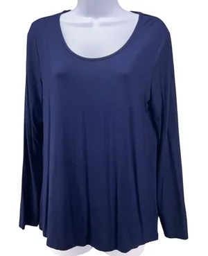Soma Long‎ Sleeve Top Blue XS thumbnail 1