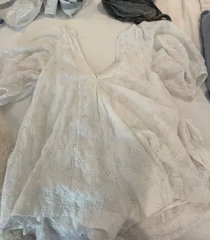 Free People Romper White thumbnail 1