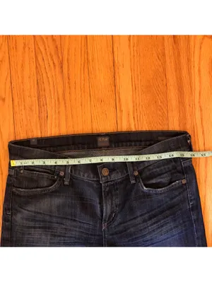 Citizens of Humanity Women's Morrison Slim Dark Wash Bootcut Jeans - Size 28 thumbnail 8
