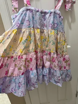 LOVESHACKFANCY x TARGET Jeanne Mixed Floral Mini Dress XL thumbnail 11