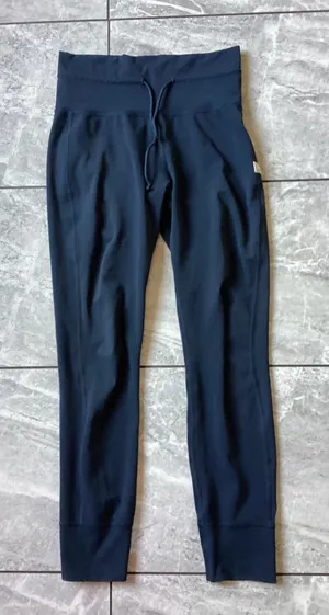 Vuori Performance Jogger Navy Blue High Rise Drawstring Sweatpants Womens Small thumbnail 1