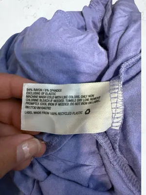 ISABEL MATERNITY Ruffle Maxi Dress Romantic Boho Nursing Friendly Lavender‎ M thumbnail 10