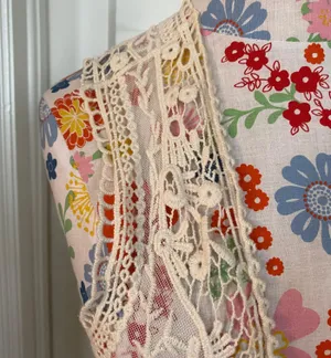 Maurice's Crochet Lace Vest thumbnail 2