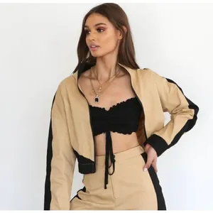 Tiger Mist Harley Crop Jacket Size Small thumbnail 13