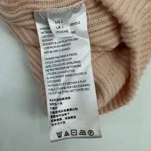 We The Free Sweater Womens L Peach Main Squeeze L/S Knit Oversized Boatneck Top thumbnail 5