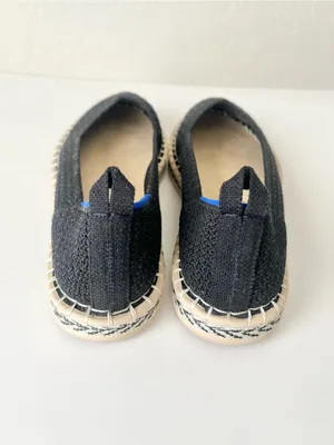 Rothy’s The espadrille black tan flats 7.5 thumbnail 8