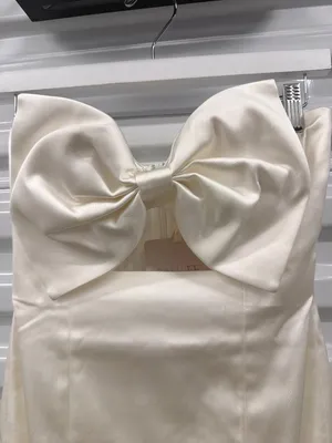 Sau Lee Esther Strapless Column Gown White Womens Size 2 thumbnail 6