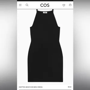 COS KNITTED BODYCON MINI DRESS thumbnail 1