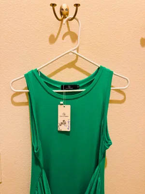 Lillusory Women’s Wrap Dress Green Size M thumbnail 6