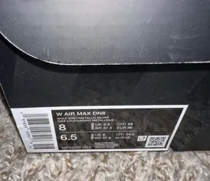 Nike Women's Air Max Dn8 Wolf Grey Metallic Silver Sneakers HF5509-001 thumbnail 6