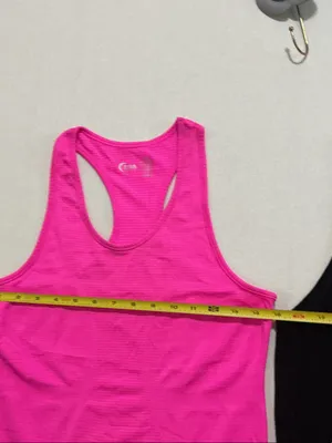 ZYIA and Fabletics Racerback Tank Duo in Hot Pink and Black thumbnail 6
