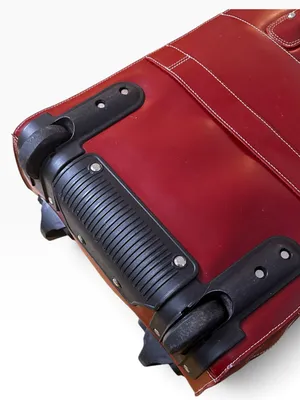McKlein La Grange Detachable Wheeled Briefcase Carry On Luggage Red thumbnail 9