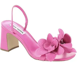 Steve Madden Fuchsia Floral Farrie Heeled Sandals thumbnail 2