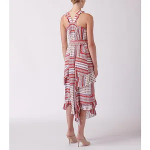 Derek Lam 10 Crosby Dasha Halter Size‎ 4 Red thumbnail 5