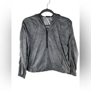 Lululemon I Put‎ A Shell On You Jacket Sea Spray Size 4 Half Zip Windbreaker thumbnail 3