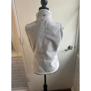 Mountain‎ Hardwear Floral Embossed Fleece Vest small layered travel outdoors thumbnail 4