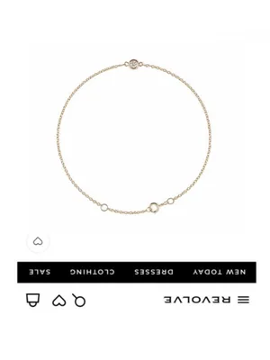 Revolve x MARRIN COSTELLO Soleil Bracelet White Topaz, Sterling Silver/ 14k Gold thumbnail 3