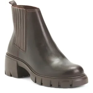 Steve Madden Rankle Brown Leather boots! thumbnail 1