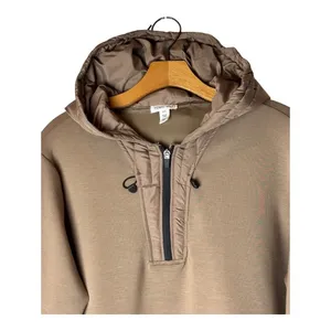 Tribal Jeans Hoodie Women Large Brown Zip Front‎ Pullover Sweatshirt Athleisure thumbnail 4