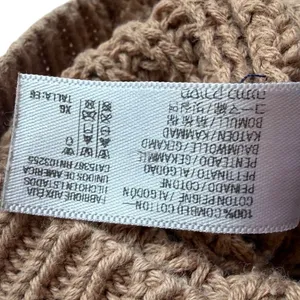 American Apparel 100%‎ Combed Cotton Chunky Tan Sweater Sz XL thumbnail 6