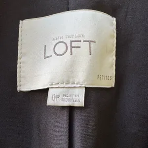 Loft Single Button Sculpted Blazer thumbnail 4