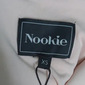 Nookie Hollywood Midi Dress Blush Pink Off the Shoulder Cutout Choker XS New thumbnail 9