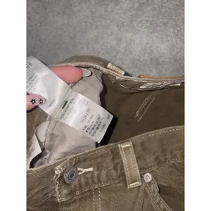 Levis Dad Utility Carpenter Jean Women Sz 26x30 Brown Denim Premium Big E thumbnail 5