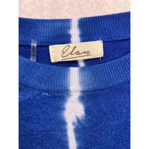 Elan Sweater Womens‎ O/S Blue Ombre Tie Dye Batwing Dolman Knit SW10456 thumbnail 2