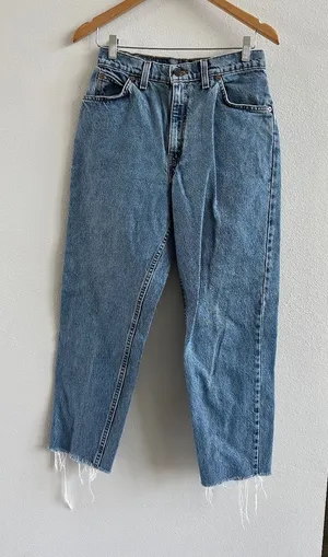 Levi's Vintage 951 Denim Jeans Size 10 MED Orange Tab2 thumbnail 1