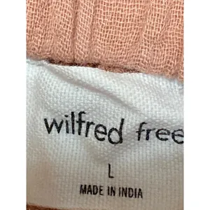 Aritzia Wilfred Free Women's Pink High Rise Lounge Summer Beach Leg Sail Short L thumbnail 5