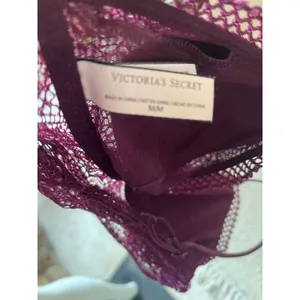 Victoria's Secret Dark Purple Lace Padded Bralette Women’s Size Medium thumbnail 4