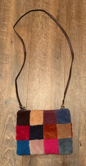 Natural Life Boho Patchwork Multicolor Crossbody Bag thumbnail 1